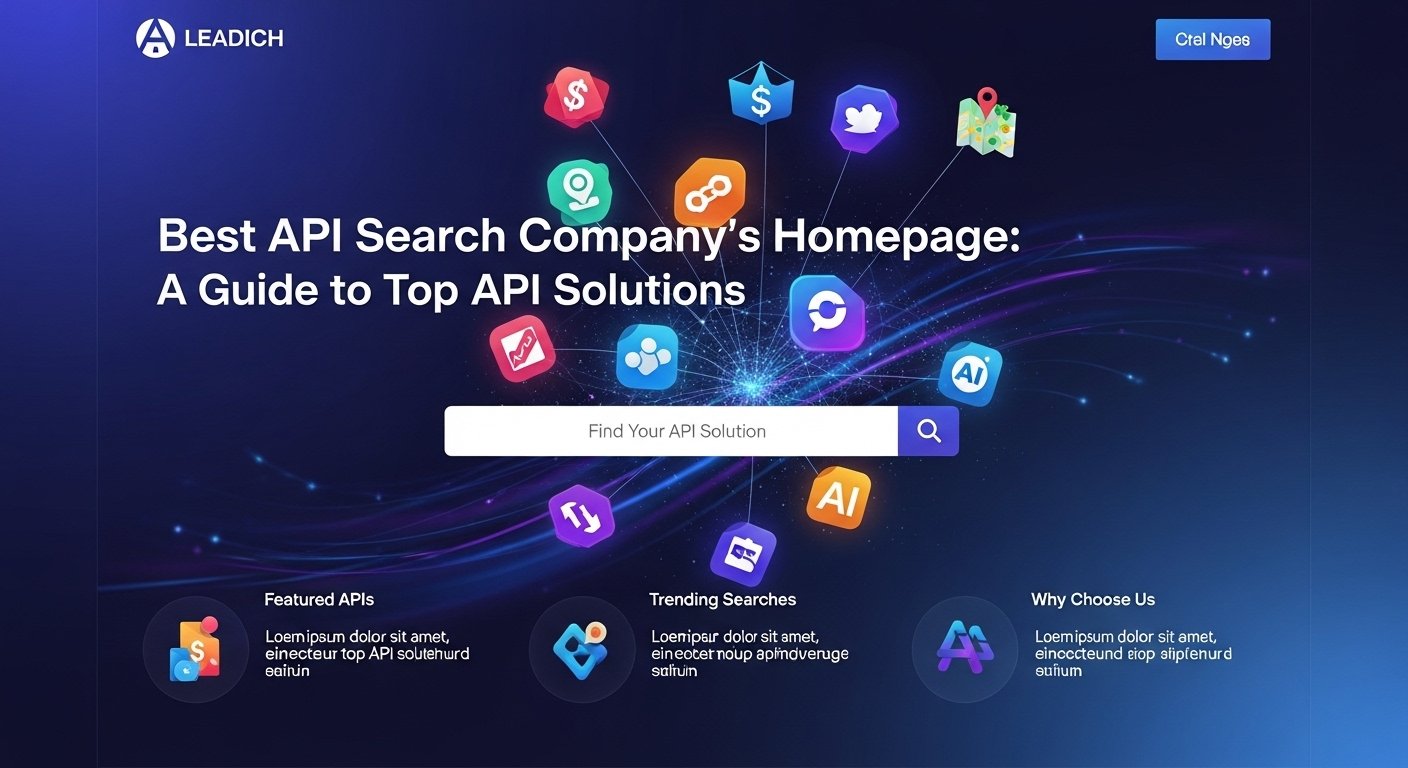 Best API Search Company's Homepage