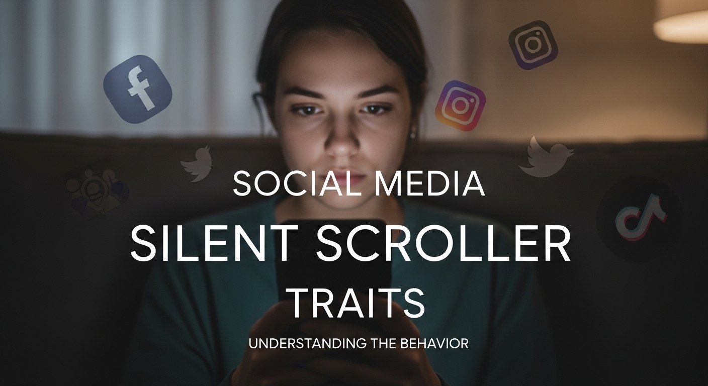 Social Media Silent Scroller Traits